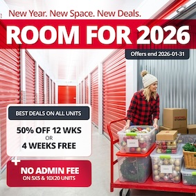 Sentinel Storage - Edmonton North West Promotion